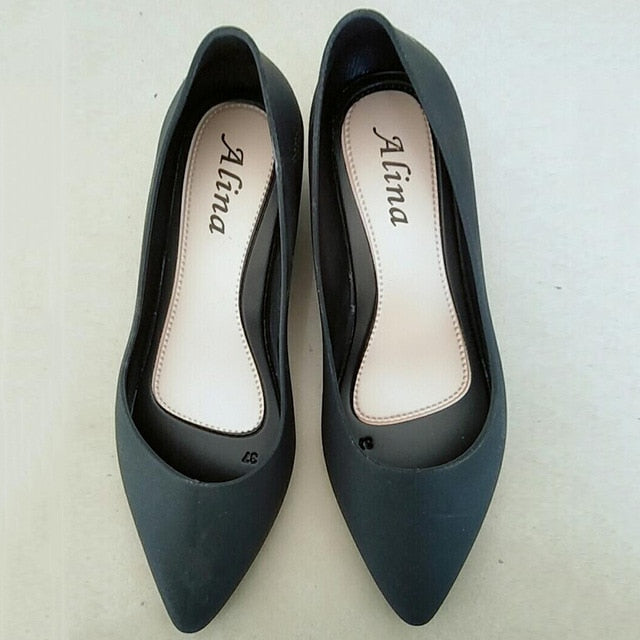 Casual Work Women Basic Candy Color Nude Heels Lady Office Pumps Black Comfortable New Wide Heels Low Block Shoes Blue Zapatos