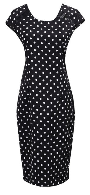 Elegant Women's Short Sleeved Dress