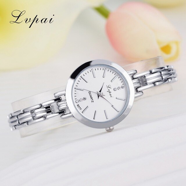 Lvpai Brand Luxury Women Bracelet Watches Fashion Women Dress Wristwatch Ladies Quartz Sport Rose Gold Watch Dropshiping