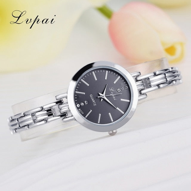 Lvpai Brand Luxury Women Bracelet Watches Fashion Women Dress Wristwatch Ladies Quartz Sport Rose Gold Watch Dropshiping
