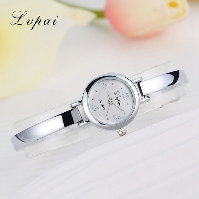 Lvpai Brand Luxury Women Bracelet Watches Fashion Women Dress Wristwatch Ladies Quartz Sport Rose Gold Watch Dropshiping