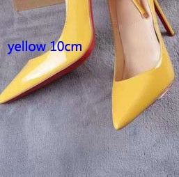 Luxury Shoes Women Designers Side Pumps Sexy Wedding Shoes Bling Extreme High Heels Women Sexy Heels Shoes Ladies Shoes