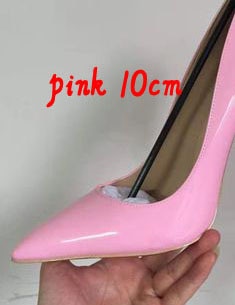 Luxury Shoes Women Designers Side Pumps Sexy Wedding Shoes Bling Extreme High Heels Women Sexy Heels Shoes Ladies Shoes