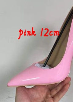 Luxury Shoes Women Designers Side Pumps Sexy Wedding Shoes Bling Extreme High Heels Women Sexy Heels Shoes Ladies Shoes