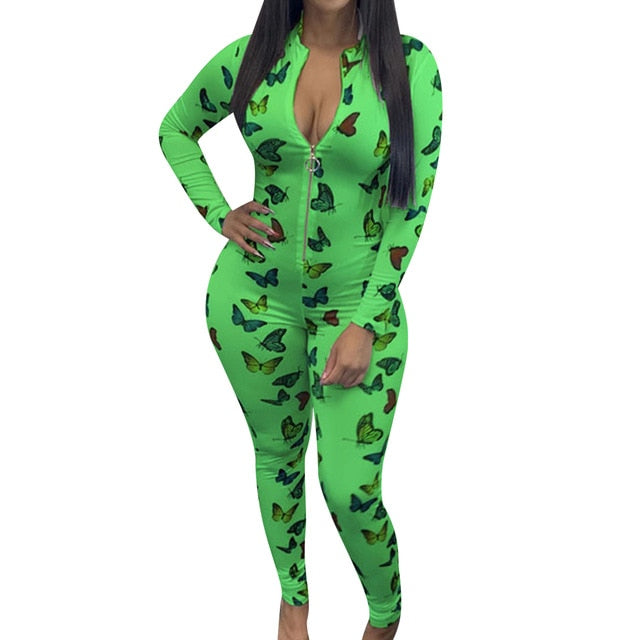 Lip Print Sexy Onesie For Adult Cartoon Pajamas Onesie Pyjamas Women Sleepwear Long Jumpsuit Christmas Party Wear