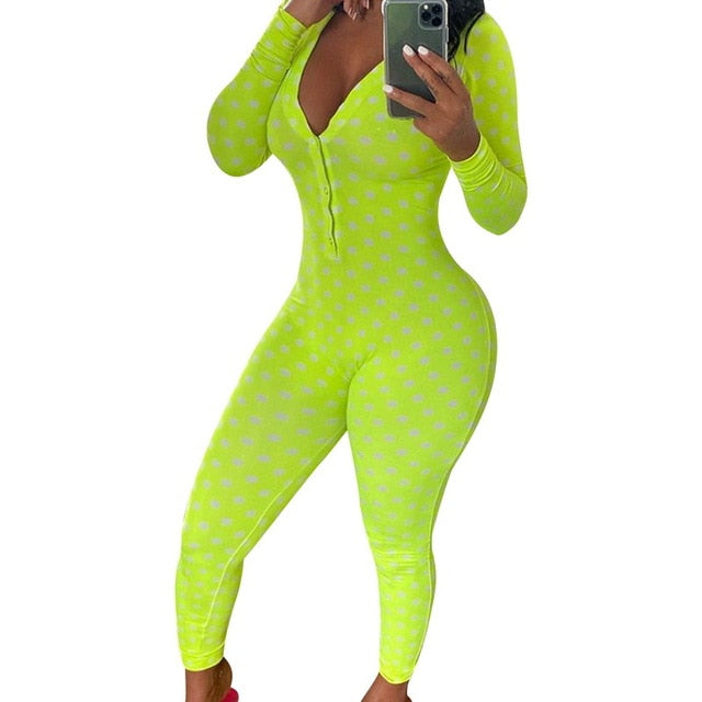 Lip Print Sexy Onesie For Adult Cartoon Pajamas Onesie Pyjamas Women Sleepwear Long Jumpsuit Christmas Party Wear