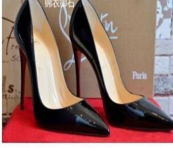 Luxury Stylish Women's Shoes High Heels Red Bottom Shoes 8cm 10cm 12cm Classic High Heel Pumps